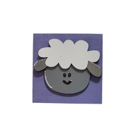 Layered Lamb Spring Sign