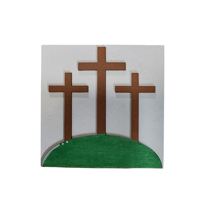 Three Cross Faith Sign
