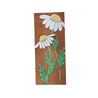 Daisy Flower Vertical Sign