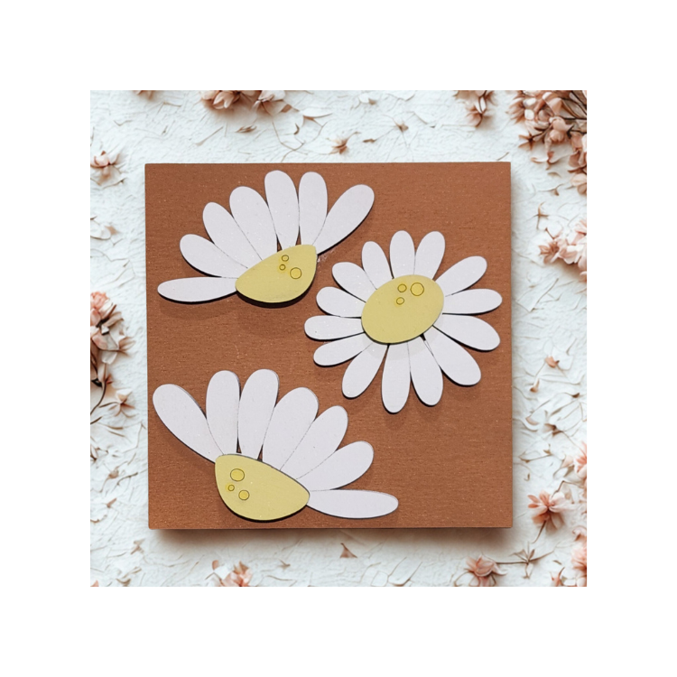 Daisy Trio Spring Sign