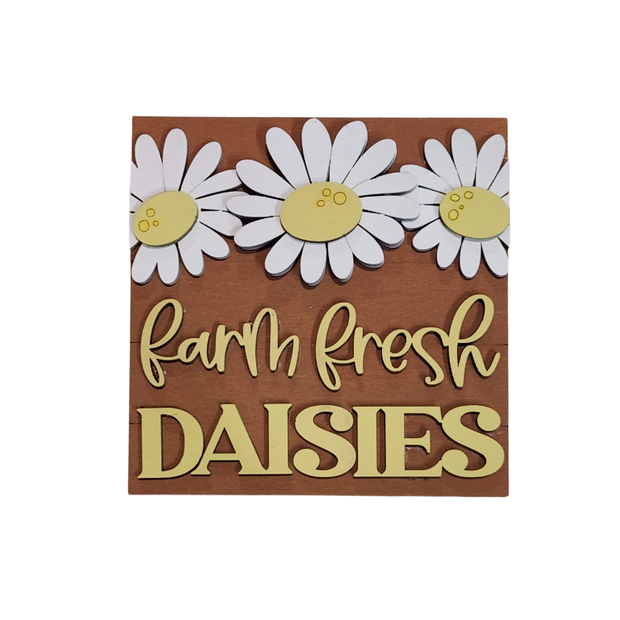 Farm Fresh Daisies Sign