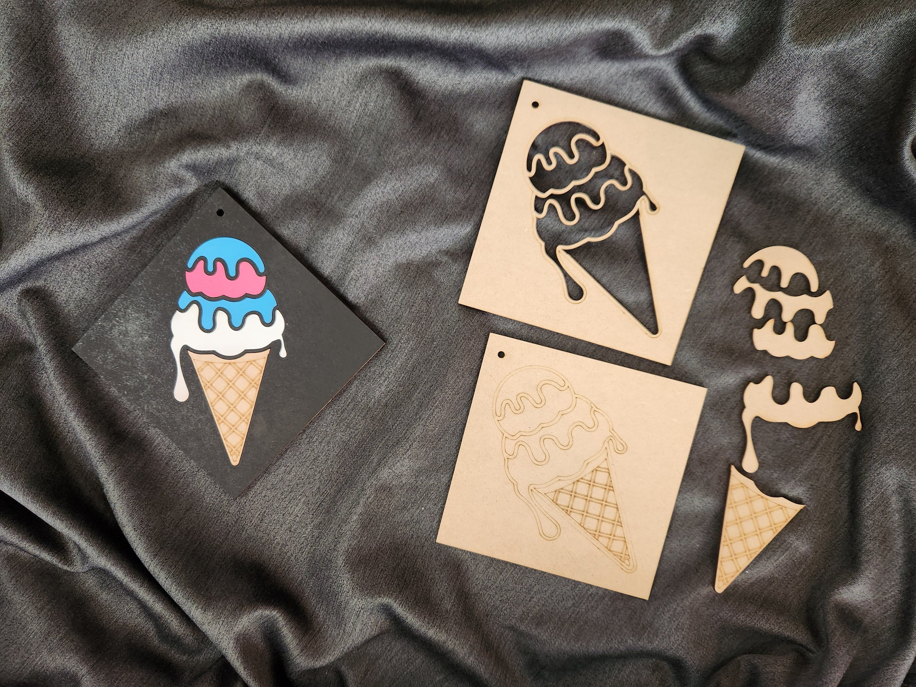 🍦 Ice Cream Painting Puzzle