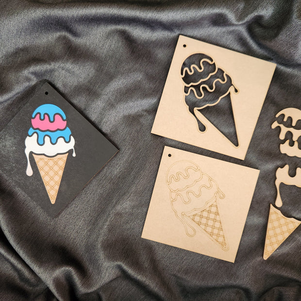 🍦 Ice Cream Painting Puzzle