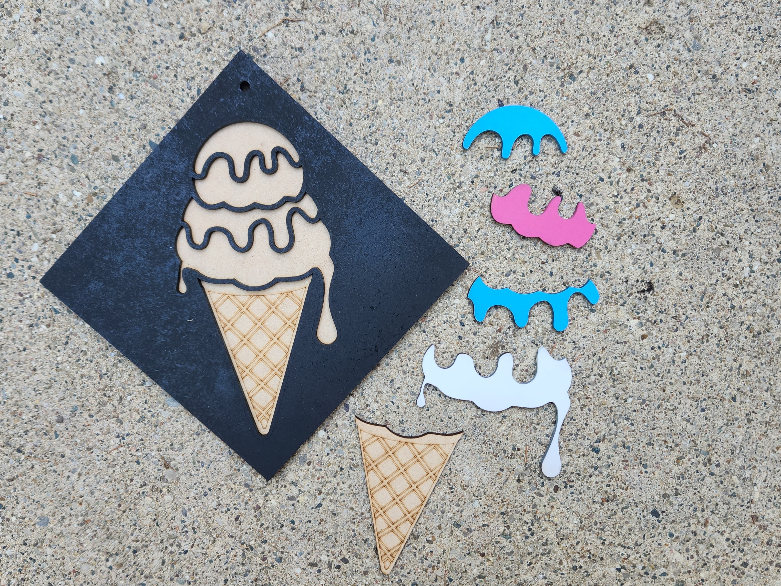🍦 Ice Cream Painting Puzzle