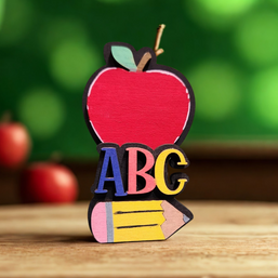 Interchangeable Accents for Classroom and Office Sign