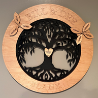 Personalized Family Tree Sign