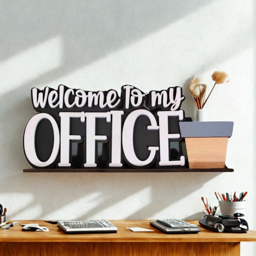 Welcome to Our Office – Interchangeable Office Sign