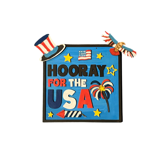 Hooray for the USA Sign