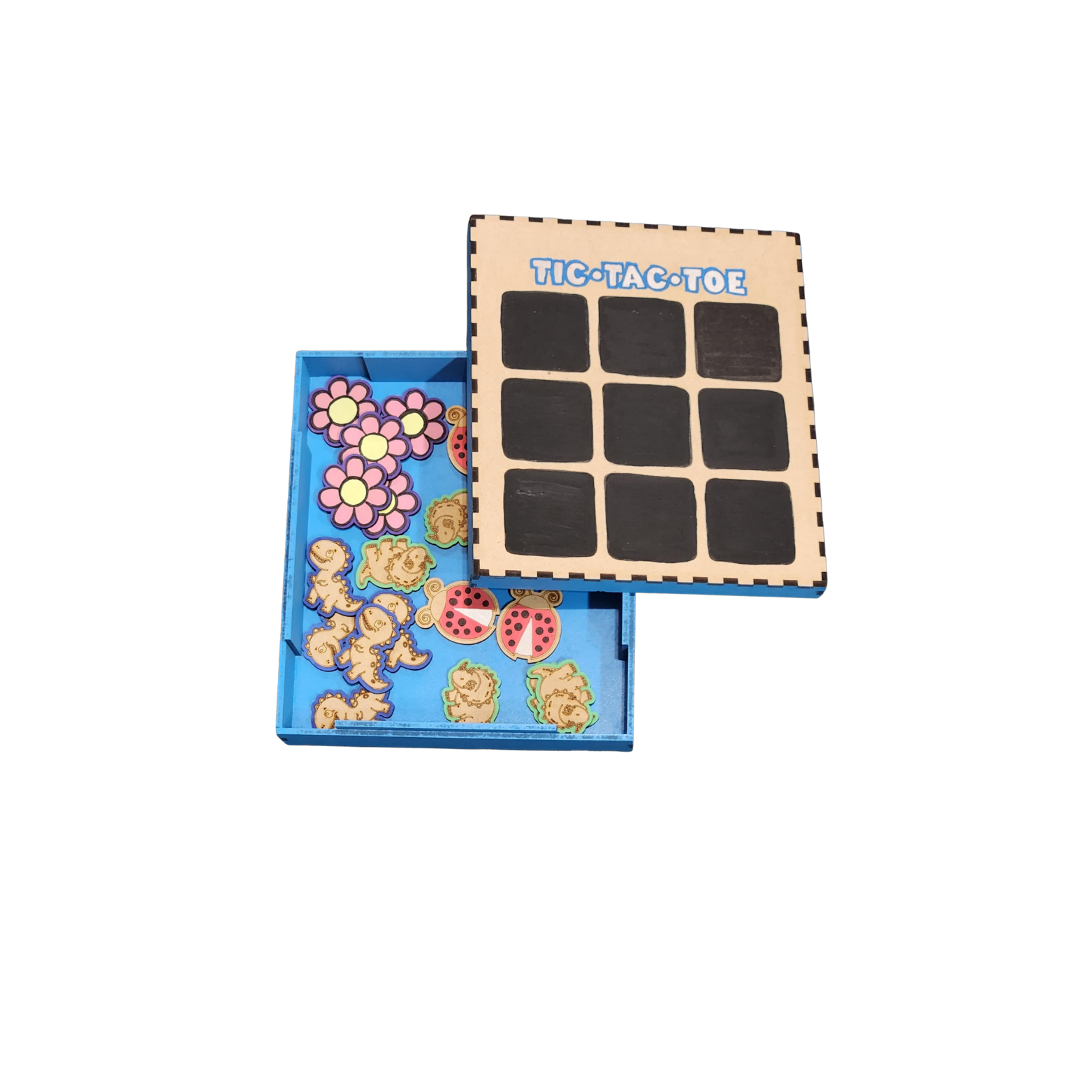 Tic-Tac-Toe Game Storage Box