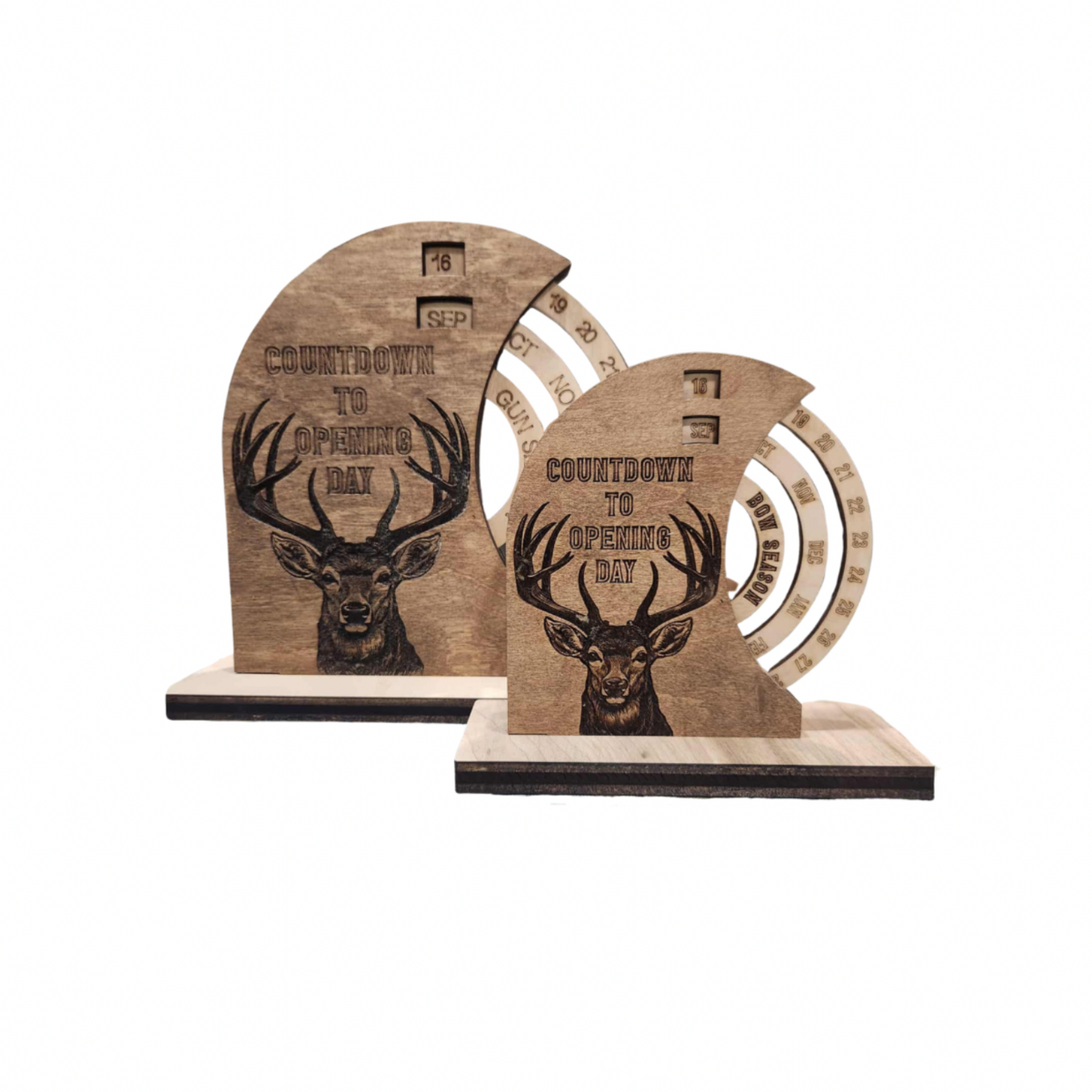 Rotating Hunting Calendar (SMALL 6.75"w x 6"h)