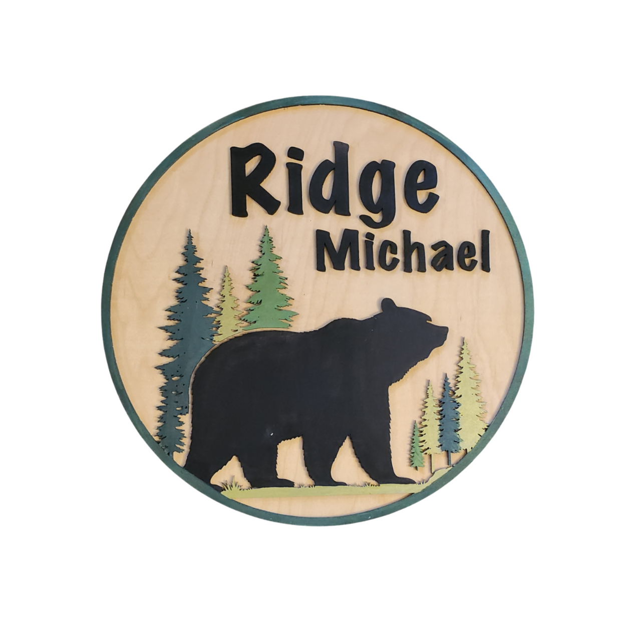 Bear Custom Sign Idea
