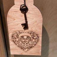 Santa’s Magic Key Door Hanger – For Homes Without a Chimney