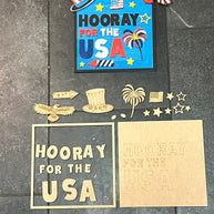 Hooray for the USA Sign