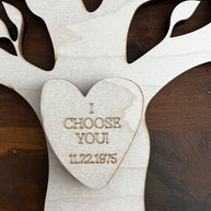 Personalized Family Tree Sign