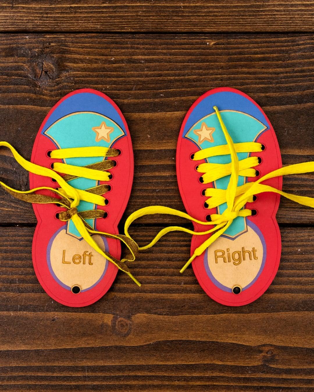 👟Lacing Shoes – Learn to Tie!