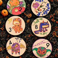 Monster Game - Featuring local artist creations by Jared Fromson!