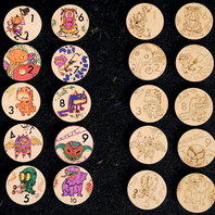 Monster Game - Featuring local artist creations by Jared Fromson!