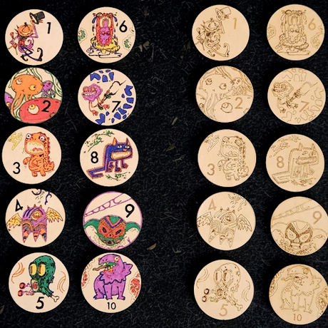 Monster Game - Featuring local artist creations by Jared Fromson!