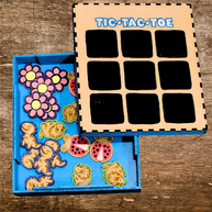 🎲 Tic-Tac-Toe Game Storage Box