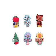 Interchangeable Accents for Classroom and Office Sign