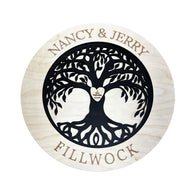 Personalized Family Tree Sign
